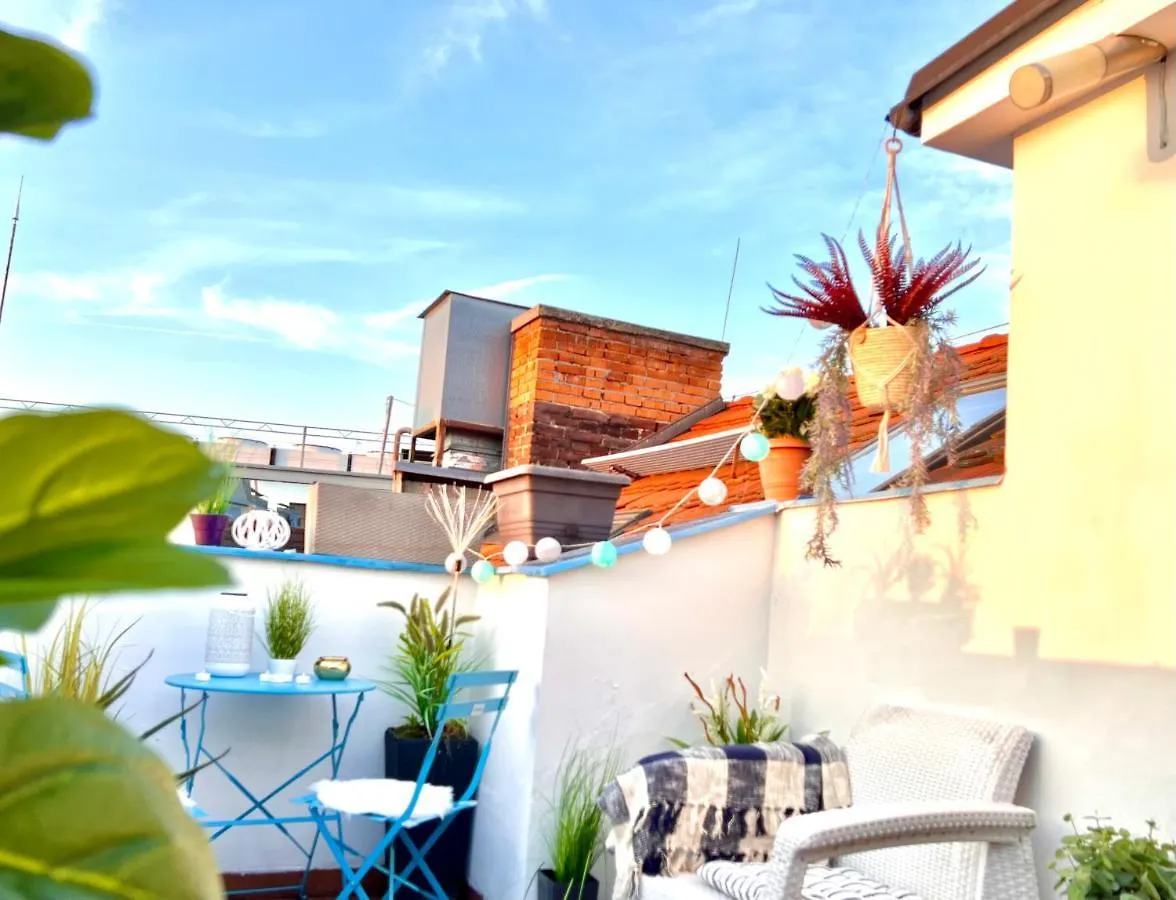 Duplex 2 With Quiet Terrace On Wenceslas Square Praha Apartmán